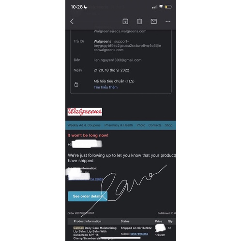 Sẵn Son Carmex Mỹ có bill