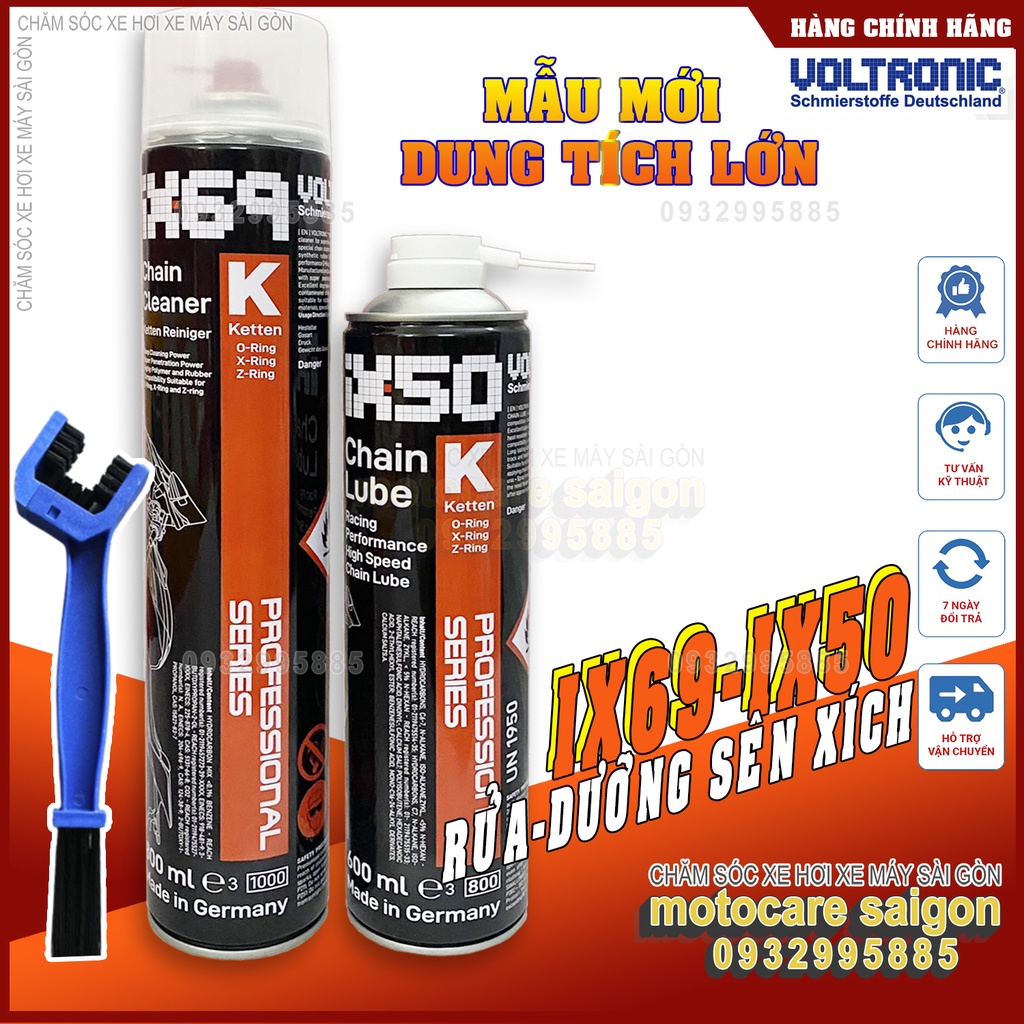 Combo Xịt Dưỡng Sên Voltronic IX50 IX69 Jumbo