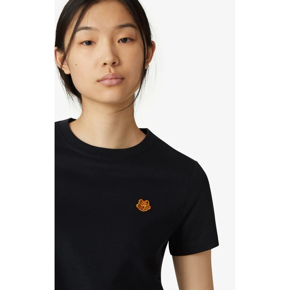 Áo thun thêu cotton unisex KKENZ0