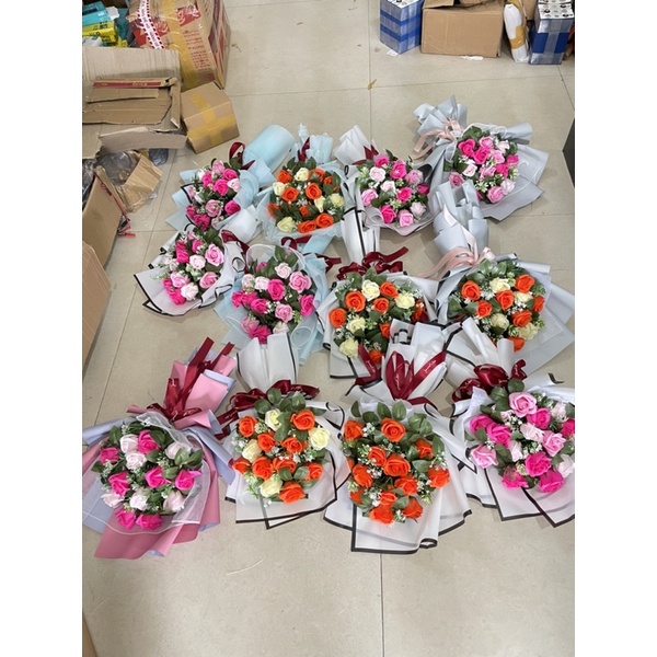 BÓ HOA SÁP HOA LÁ QUÀ TẶNG 20/11