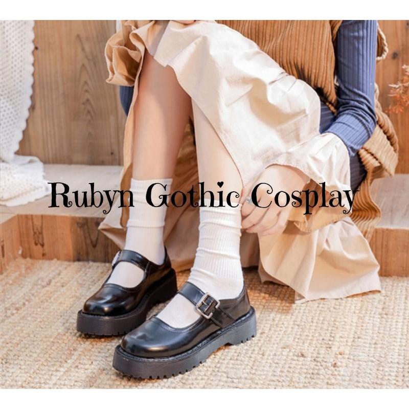 Giày búp bê lolita học sinh Nhật Bản A111
