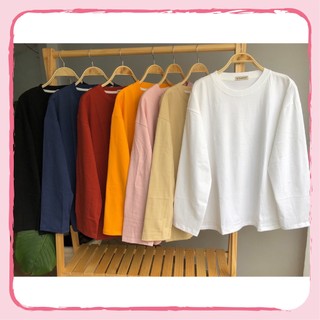 Áo thun tay dài unisex form rộng