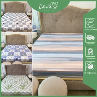 Ga Chống thấm Cotton 100% MUSO cao cấp [LAU LÀ SẠCH] bề mặt chuẩn cotton 100% thoáng mát, nằm trực tiếp - đủ kích thước