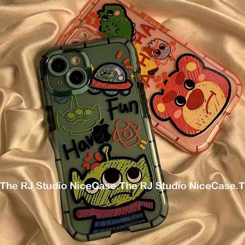 Ốp điện thoại mvEB dạ quang in hoạt hình graffiti dễ thương thích hợp cho Apple 14 7/8P XS/XR 13/12/11