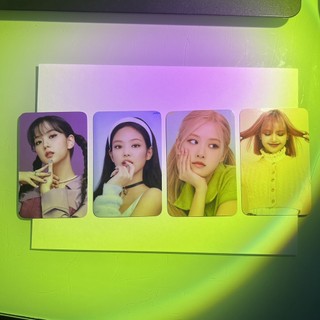 Ảnh Card Blackpink 2022 Welcoming Collection | Card Bo Góc Jennie Jisoo Rosé Lisa Blackpink