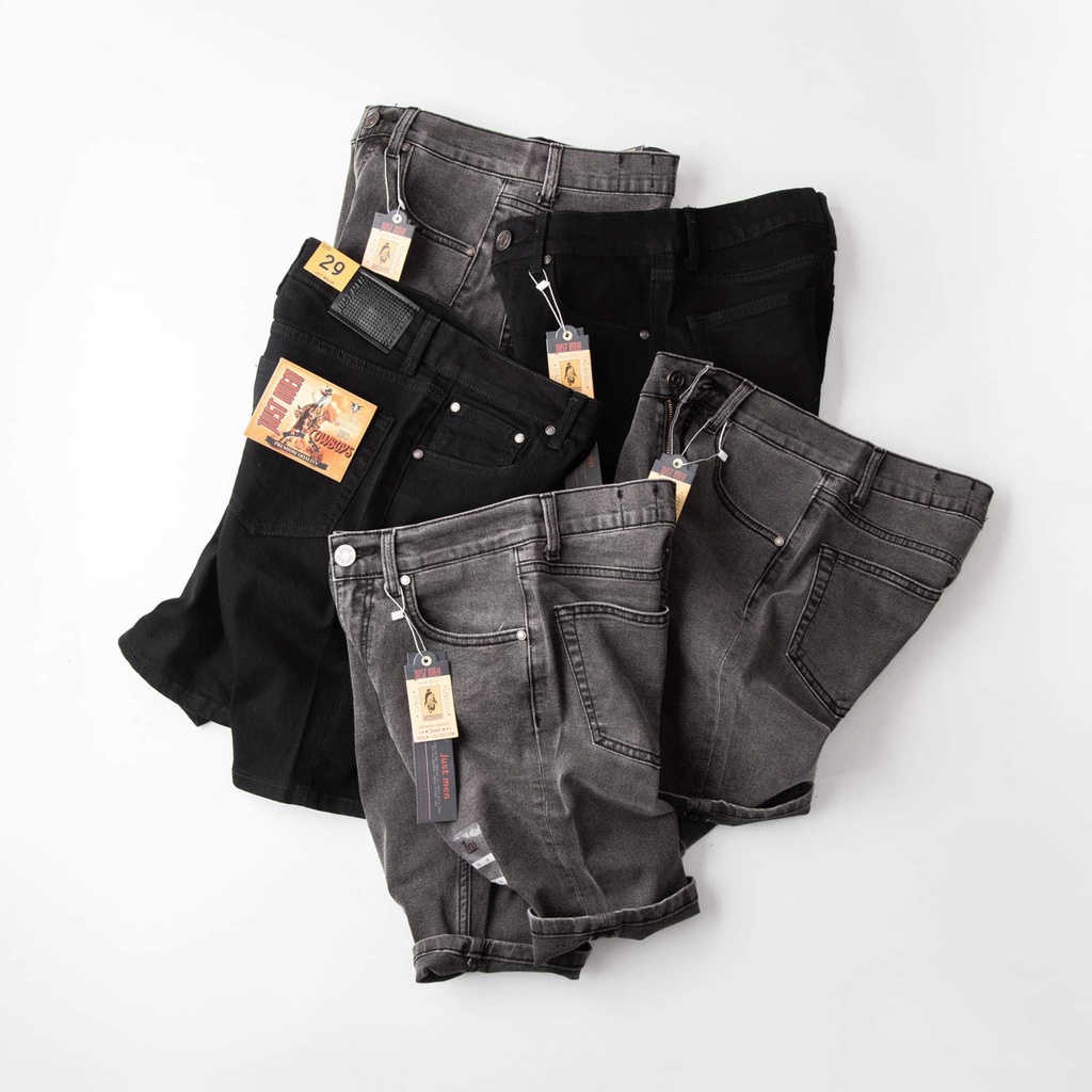 Quần Short Jean JM, Form Slimfit, Chất co dãn, thoải mái