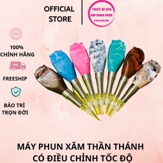 Máy Phun Xăm Thần Thánh [Hàng Loại 1] Máy Có Điều Chỉnh Tốc Độ, Tích Điện Và Không Tích Điện