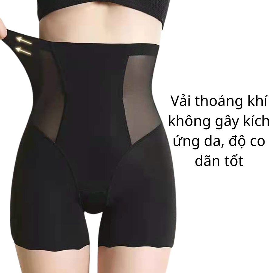Quần gen bụng cao cấp, có thanh nẹp định hình chống gập cuộn tạo vòng eo quyến rũ
