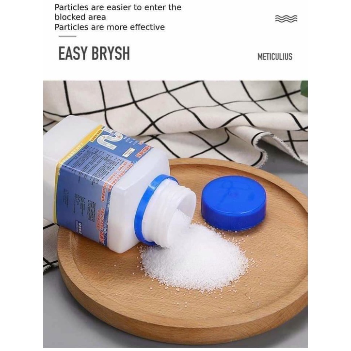 Bột Thông Tắc Cống, Bồn Cầu, Bồn Rửa Mặt, Đường Ống- nắp xanh- labi