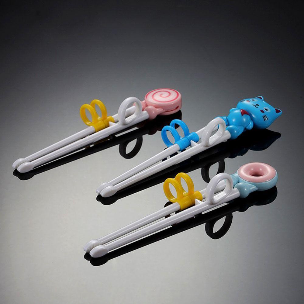 Mmluck Muỗng Đũa Tập Ăn Di Động Hình Thú Hoạt Hình Có Thể Tái Sử Dụng Làm Quà Tặng Cho Bé Học Tập Ăn Nhẹ Nhàng