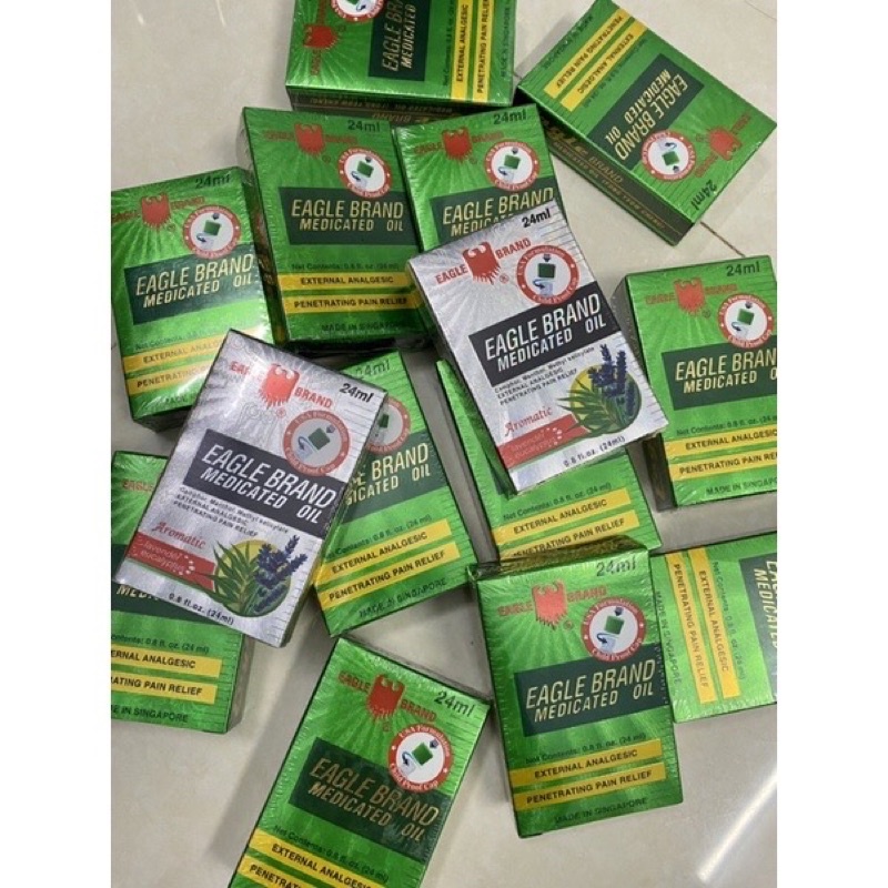 Dầu gió xanh con Ó Mỹ hai nắp 24ml