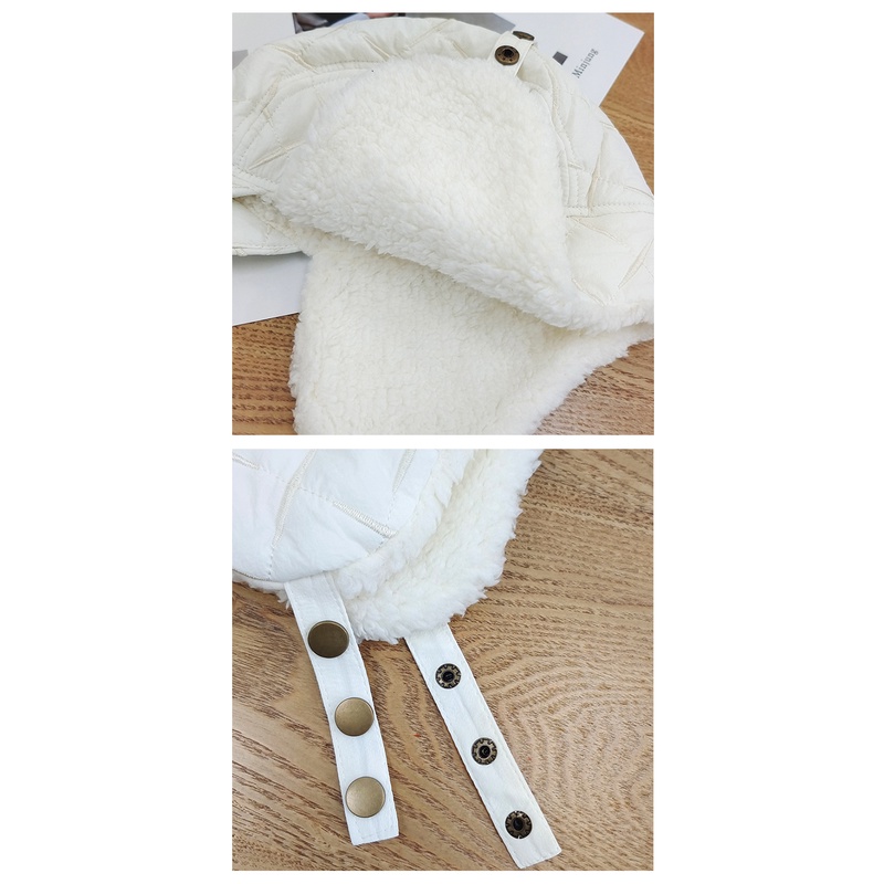 Mũ Lưỡi Trai Chất Nhung Cotton Họa Tiết Sọc Caro Phong Cách Hàn Quốc Chống Thấm Nước Thời Trang Thu Đông Cho Nữ