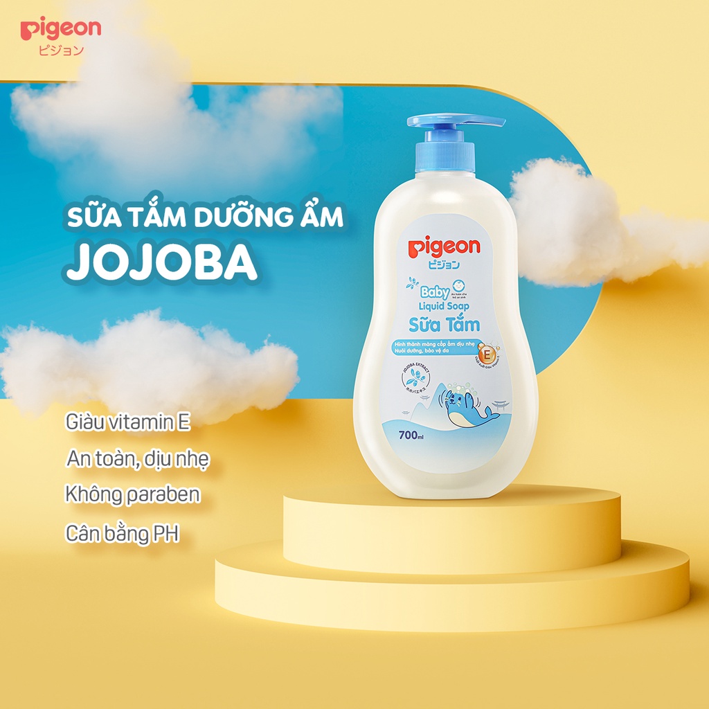 Sữa Tắm Dịu Nhẹ Jojoba Pigeon 200ml/700ml (MẪU MỚI)