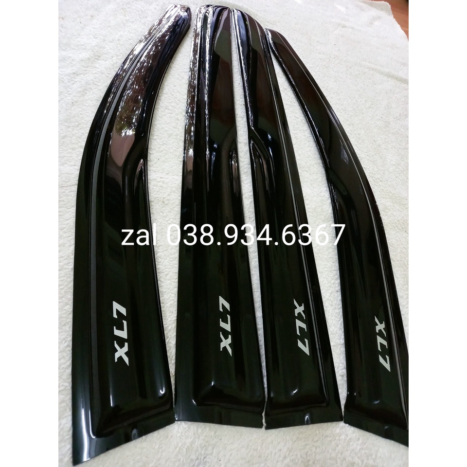 Vè Che Mưa Xe Suzuki XL7 2022-2020 BẢN TO hàng dày, thiết kế 4 logo XL7 sang trọng