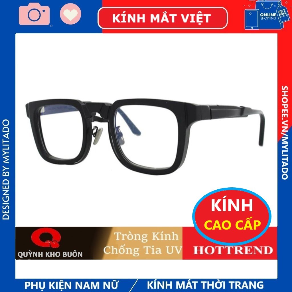 Kính mát vuông KUBORAUM Hàng Hiệu N4 , Phiên bản cao cấp nam nữ
