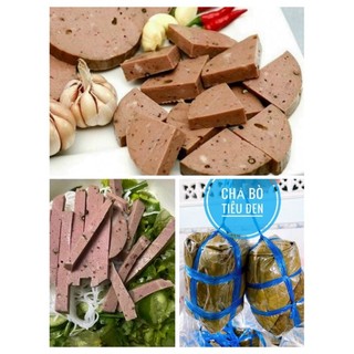 Chả bò tiêu đen.đòn 500g