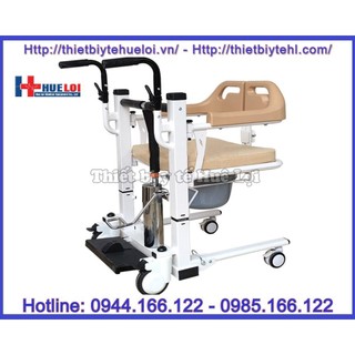 Xe lăn ghép 2 mảnh mẫu cao cấp, Xe tách rời nâng hạ bệnh nhân, Ghế chăm sóc người già, xe lăn đa năng