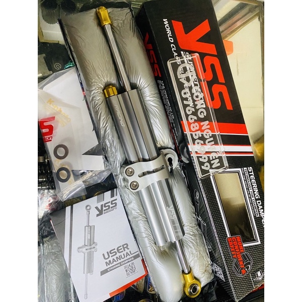 trợ lực sươn yss xám 120mm
