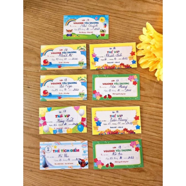 40 thẻ tích điểm, thẻ vip đổi quà