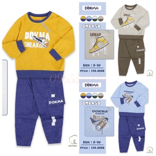 💥 bộ dài tay bé trai 2-6 tuổi cotton bamboo dokma- voikids dmb458