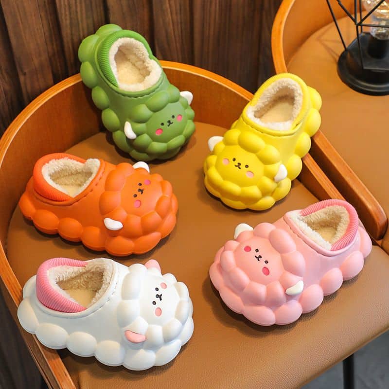 Dép sục lót nỉ cao cấp siêu cute siêu ấm hàng Quảng Châu