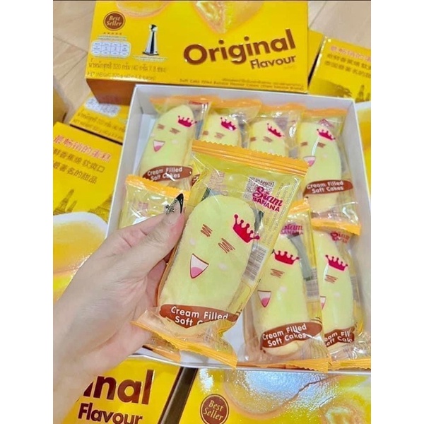 BÁNH CHUỐI THÁI LAN SIÊU NGON (HỘP TO)