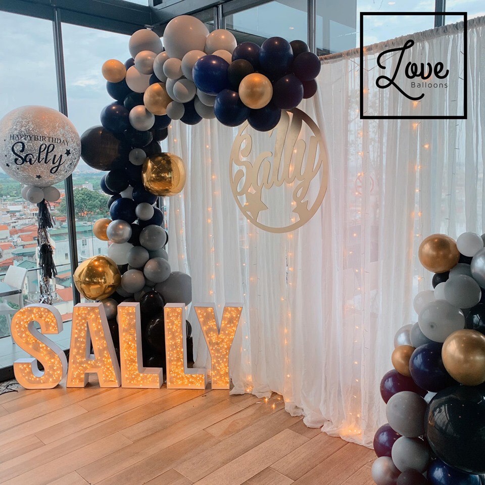 Vải Rèm Voan Nhúng Trang Trí Sinh Nhật, Party, Làm Phông Rạp Cưới Hỏi Sang Trọng, lung linh Anhome VN-16