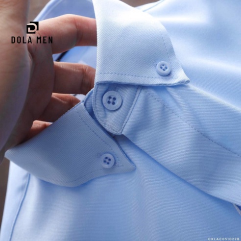 Áo Sơ Mi Lụa LACOSTE GIẤU NÚT TAY DÀI Hàng Cao Cấp Dolamen