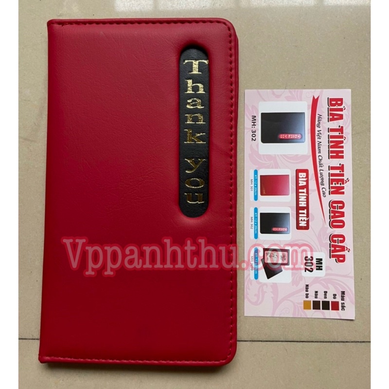 BÌA TÍNH TIỀN KẸP BILL THANH TOÁN 302