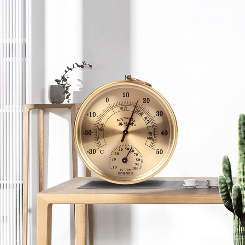 Nhiệt Kế Không Dây Treo Tường Kích Thước Lớn