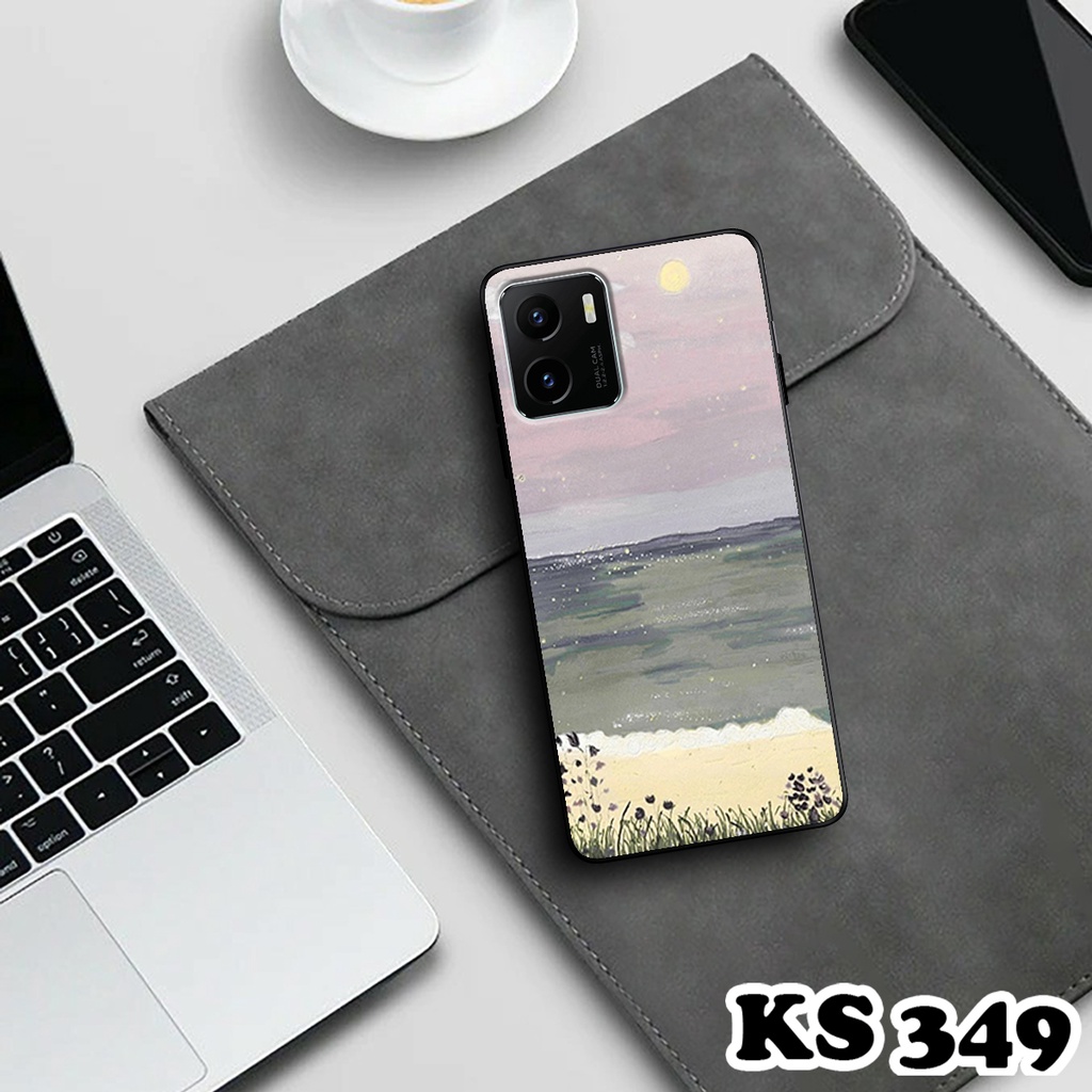 Ốp lưng Vivo Y15a - Y15s - Ốp Vivo in hình Cánh đồng hoa - Chất liệu TPU siêu bền