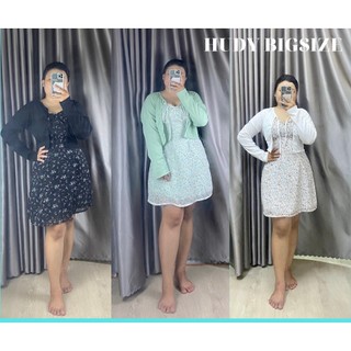 Bigsize - set đầm 2 dây cột vai - layla dress