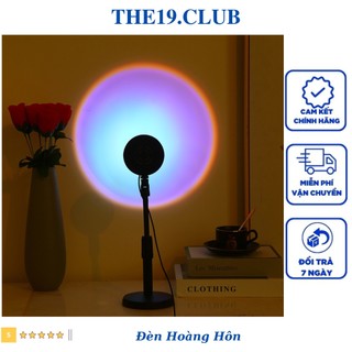 Đèn hoàng hôn chụp ảnh sunset q08 bốn màu chụp ảnh, quay phim, quay tiktok