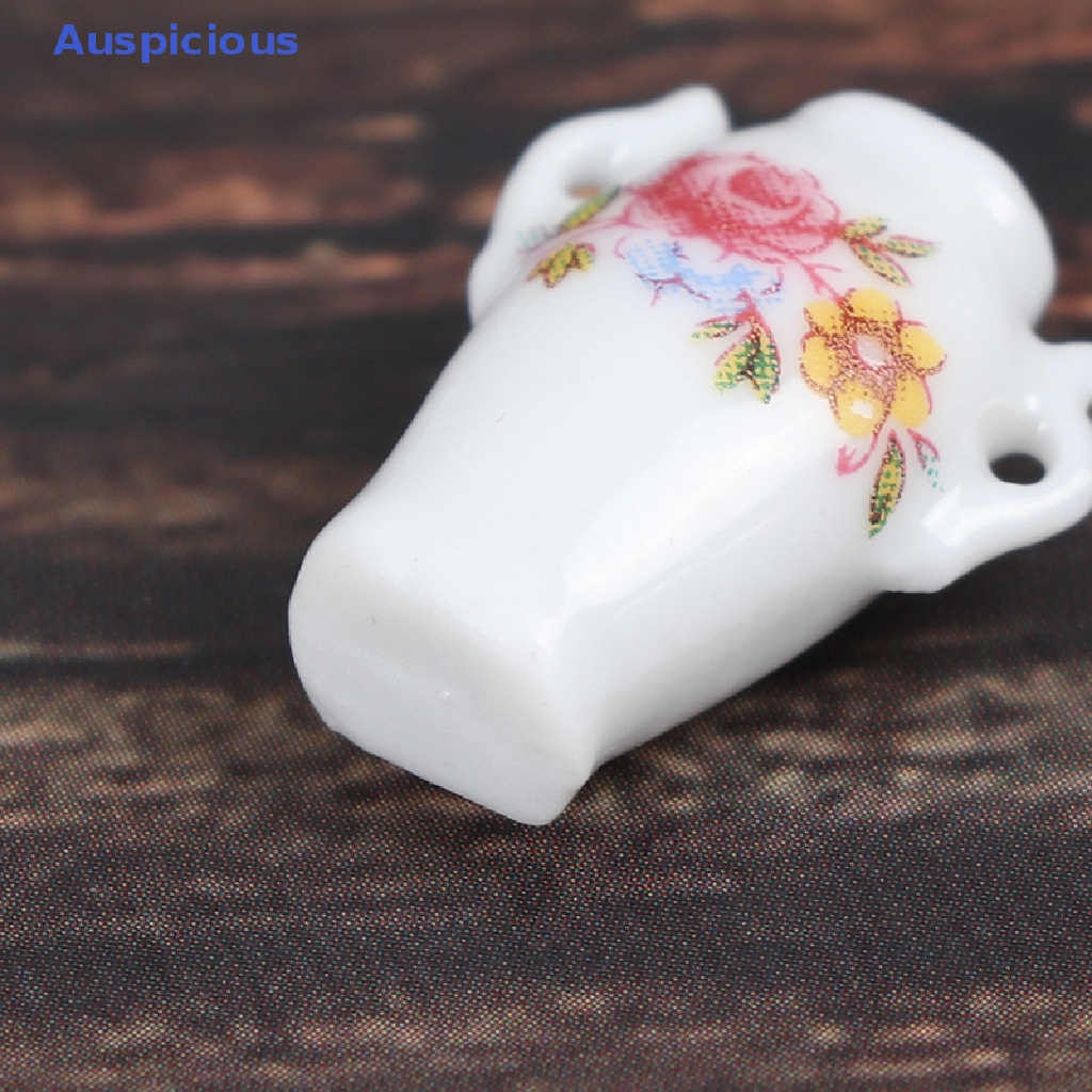 Set 7 Bình Hoa Sứ 1: 12 Dùng Trang Trí Nhà Búp Bê