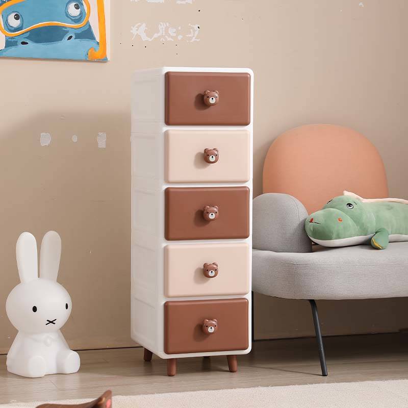Hộp lưu trữ đồ chơi trẻ em ngăn kéo tủ nhựa tủ lưu trữ tủ đựng đồ tủ quần áo