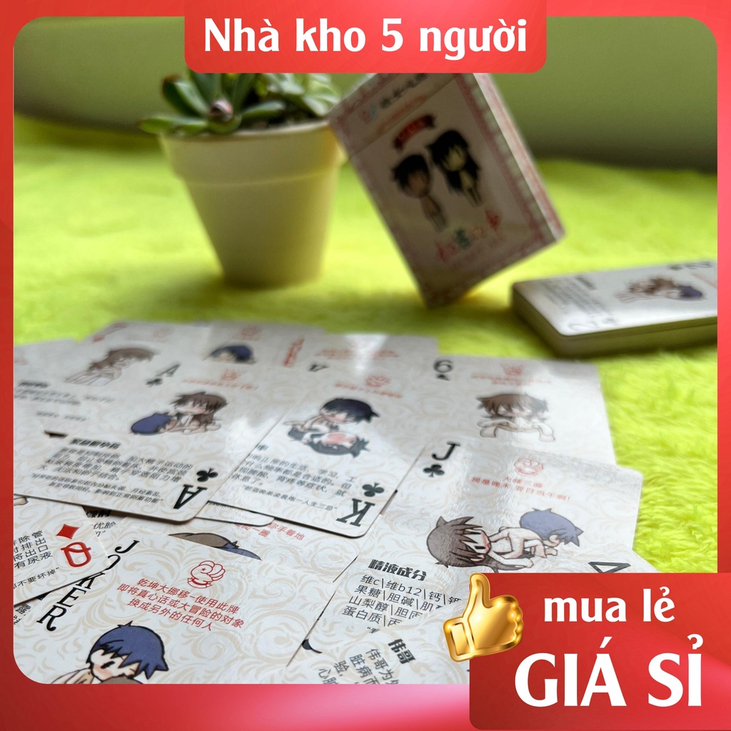 Bộ Bài Tình Yêu 54 Lá Bài Tượng Trưng 54 Tư Thế, Sáng Tạo Trong Mỗi Cuộc Yêu - 5Ps - P2005