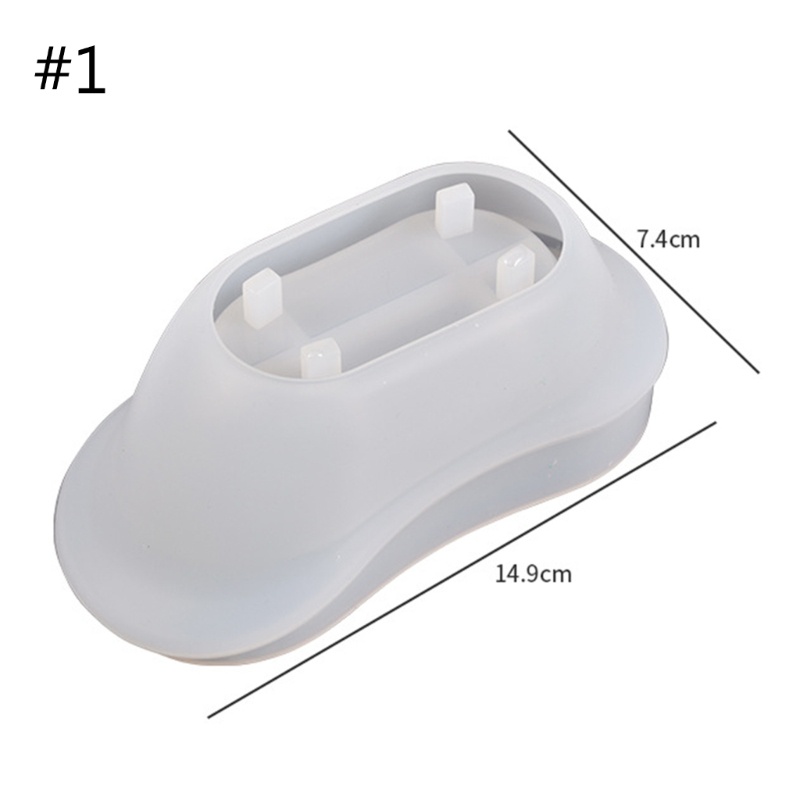 Khuôn Silicon Làm Xà Phòng Hình Bồn Tắm Có Chân Đứng