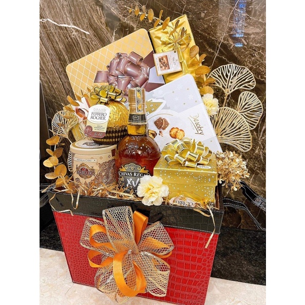 Giỏ Da Vuông siêu sang