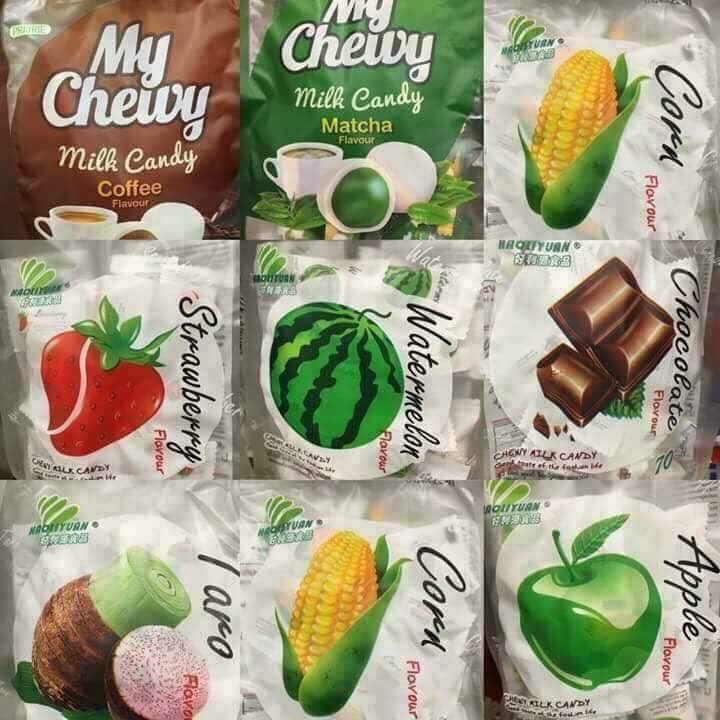 KẸO DẺO TRÁI CÂY MY CHEWY THÁI LAN ( GÓI 100 VIÊN)