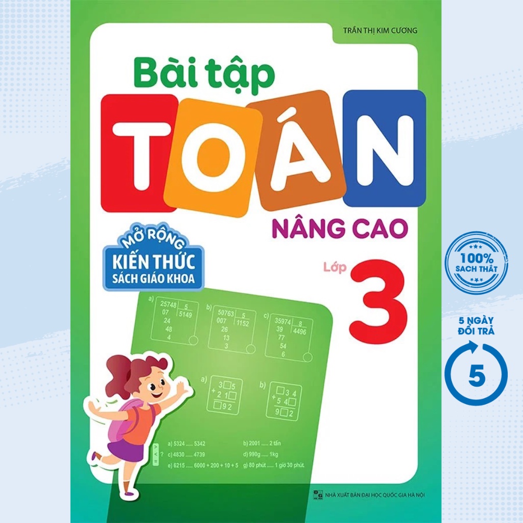 Sách Bổ Trợ - Bài Tập Toán Nâng Cao Lớp 3 - ML