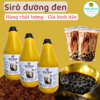 Si rô đường đen DouXian bình lớn 2,5kg 139k - mua 2 bình giảm 6k