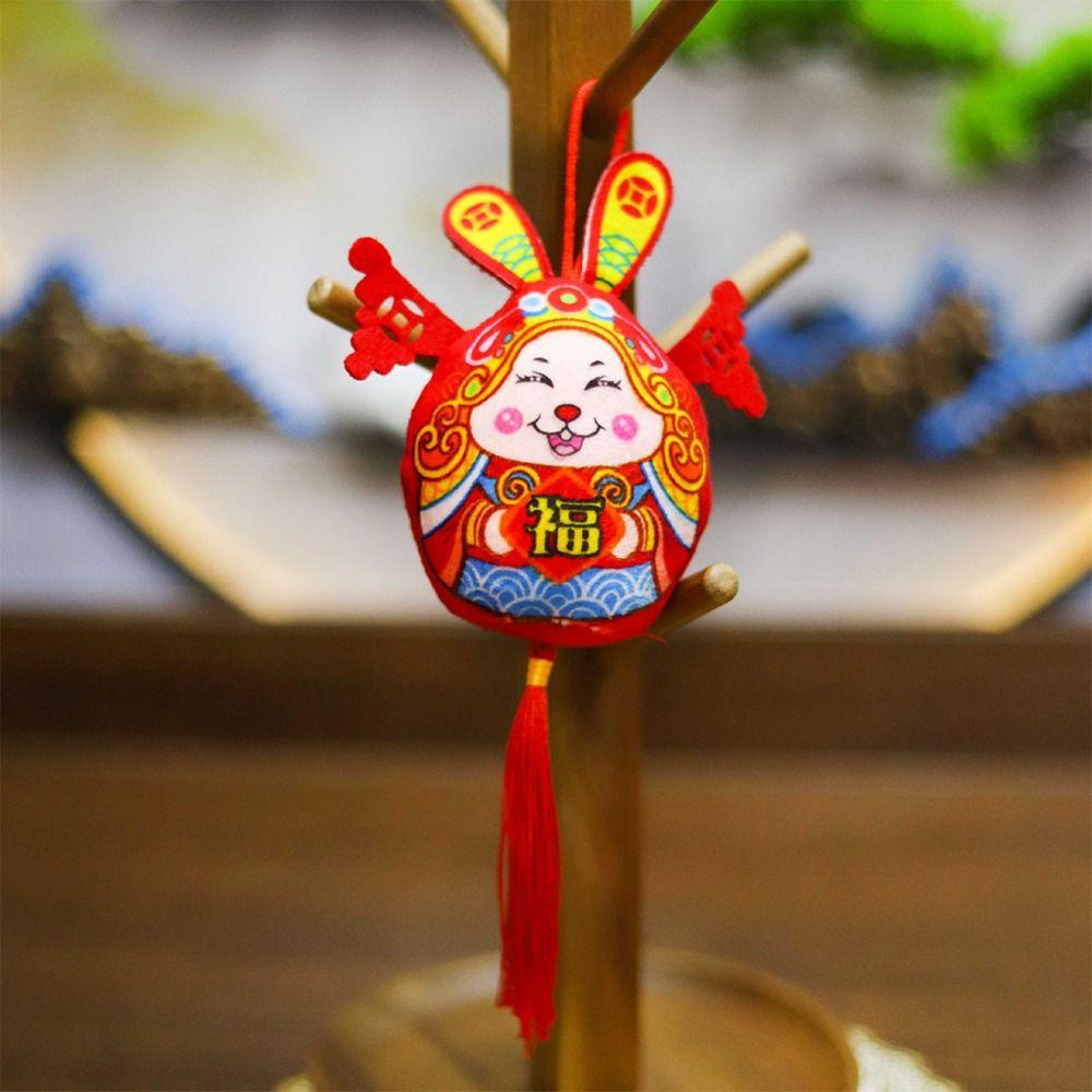 CHOOKEY Búp Bê Nhồi Bông Trang Trí Năm Mới Phong Cách Trung Hoa