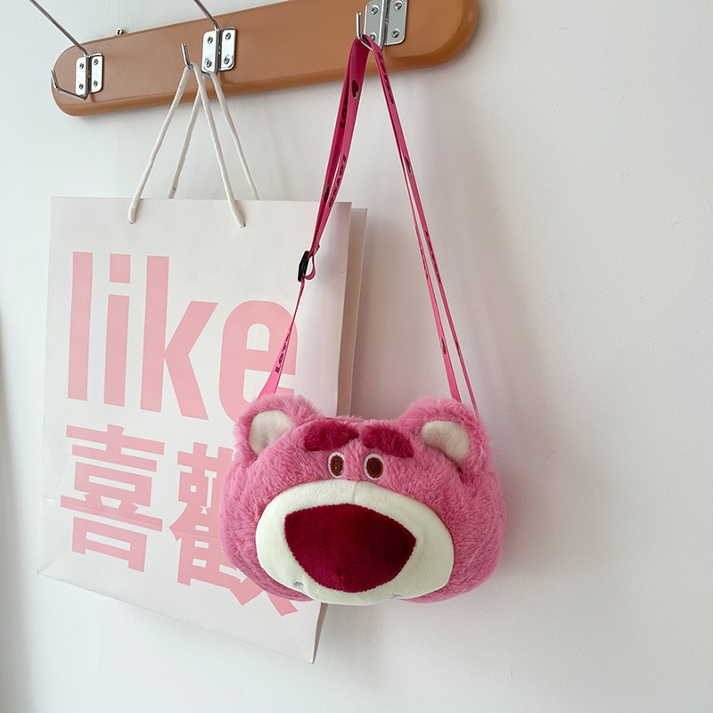 Túi Đeo Chéo Hình Gấu Bông Hoạt Hình Dễ Thương Thời Trang 2022