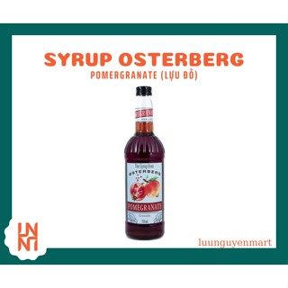 Siro Syrup Osterberg Pomergranate Lựu Đỏ 750ml