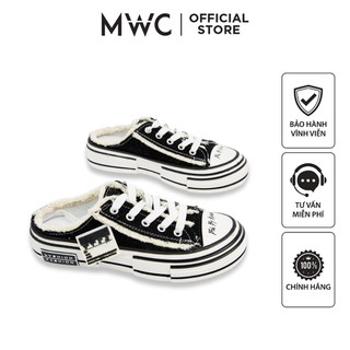 Giày MWC 0414 - Giày Sục Thể Thao Nữ Đế Bằng Thời Trang Năng Động