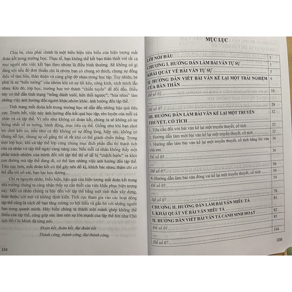 Sách - Hướng dẫn viết bài văn lớp 6