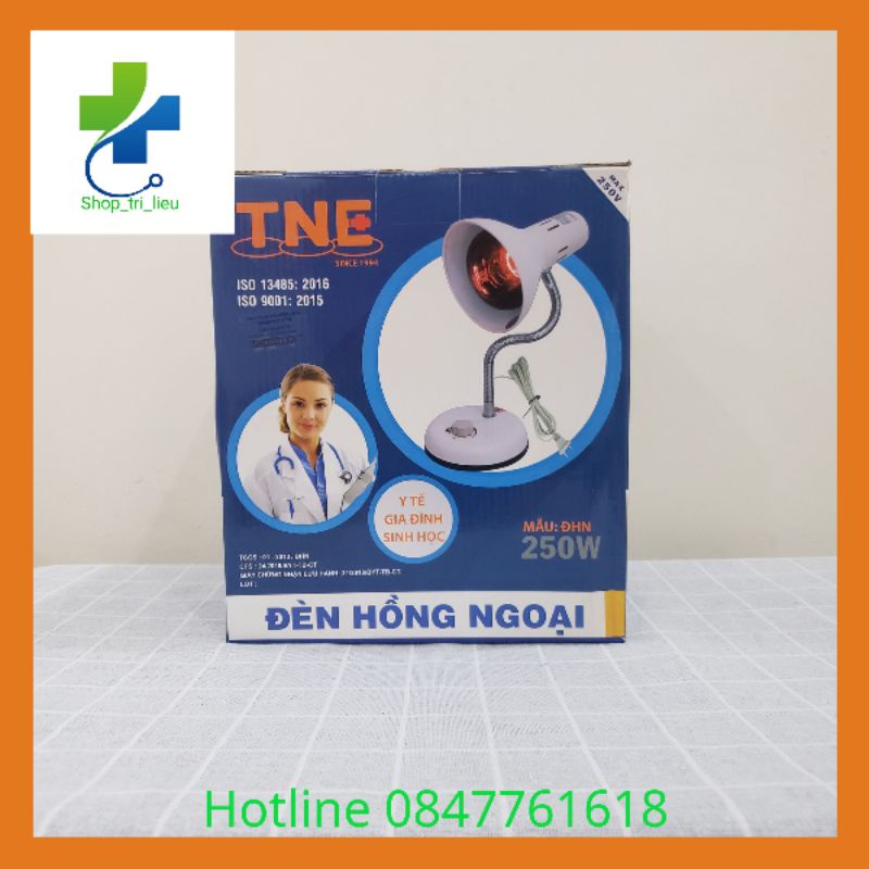 Đèn hồng ngoại TNE có chiết áp, chiều cao 45cm và có bóng 250W đi kèm