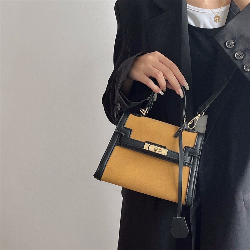 Túi Đeo Chéo Màu Nhám Phong Cách retro Cao Cấp Cho Nữ