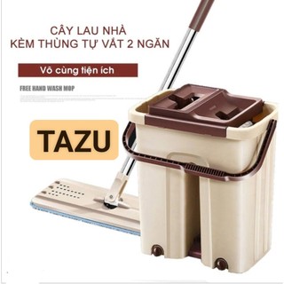 Thùng lau nha 2 ngăn 360 độ