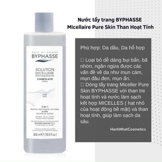 Nước Tẩy Trang Byphasse Solution Micerallaire Face 500ml